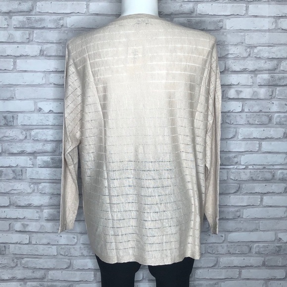 Style & Co cream long sleeved top, NWT, 2X - Picture 4 of 8